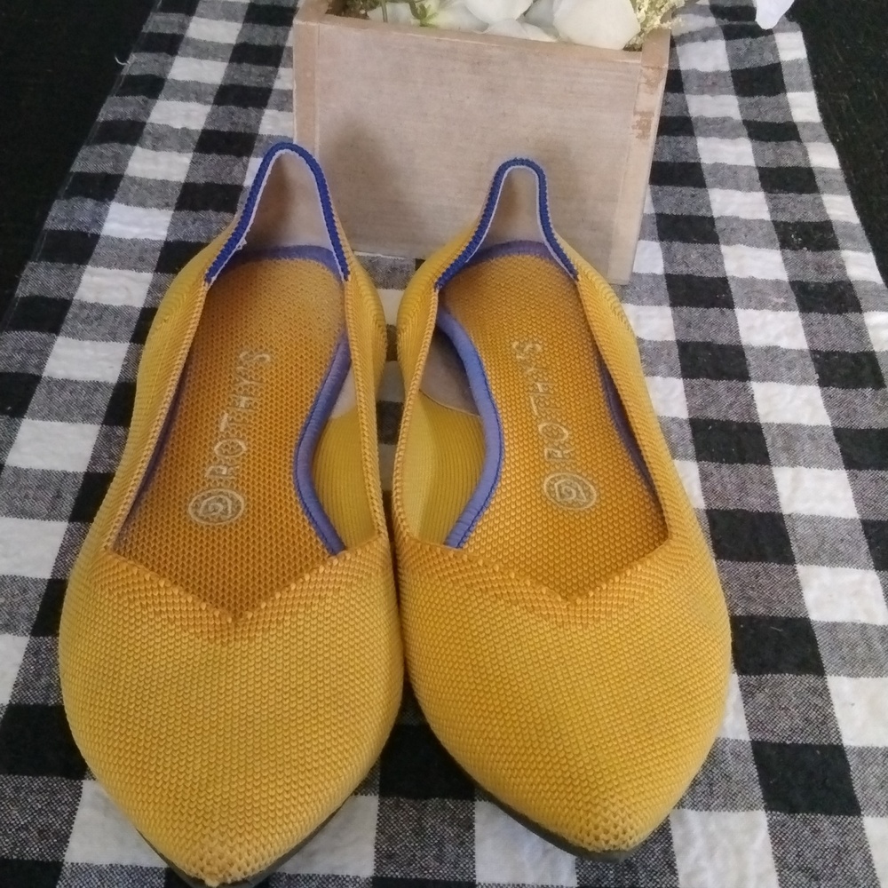 Rothy's Women's Yellow Flats